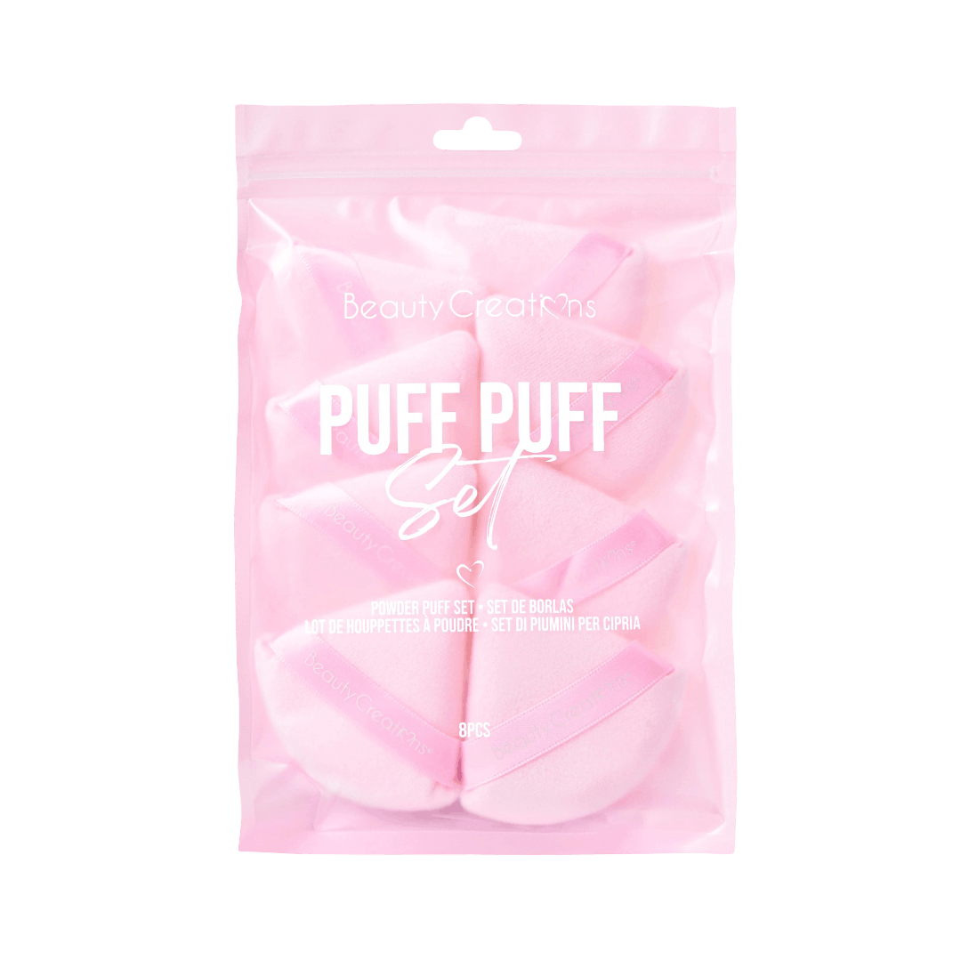 BEAUTY CREATIONS PUFF PUFF SET НАБОР ПУХОВОК 8 ШТ 